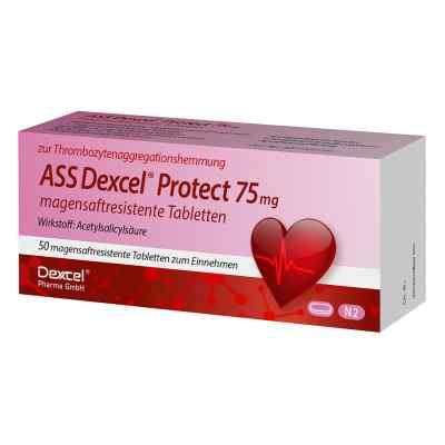 ASS Dexcel Protect 75mg 50 stk von Dexcel Pharma GmbH PZN 09372832