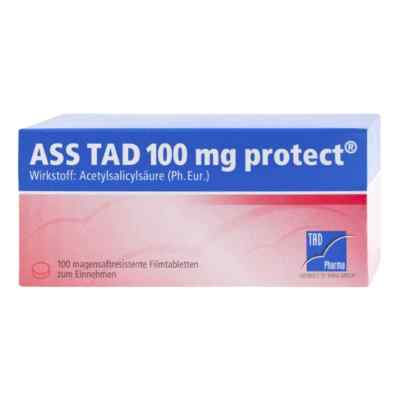 ASS TAD 100mg protect 100 stk von TAD Pharma GmbH PZN 03828202