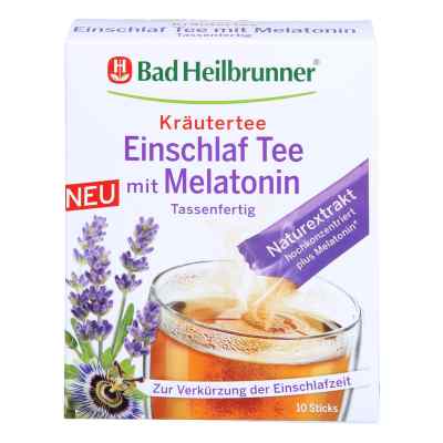 Bad Heilbrunner Einschlaf Tee mit Melatonin tassenf.