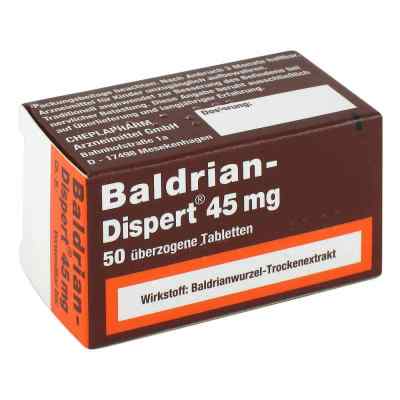 Baldrian-Dispert 45mg 50 stk von CHEPLAPHARM Arzneimittel GmbH PZN 01921529