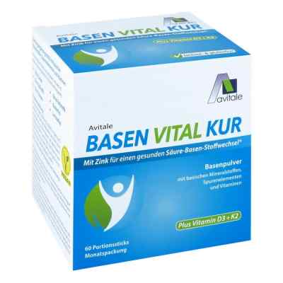 Basen Vital Kur+vitamin D3+k2 Pulver 60 stk von Avitale GmbH PZN 14338665