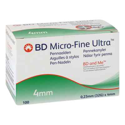 Bd Micro-fine+ 4 Pen-nadeln 0,23x4 mm