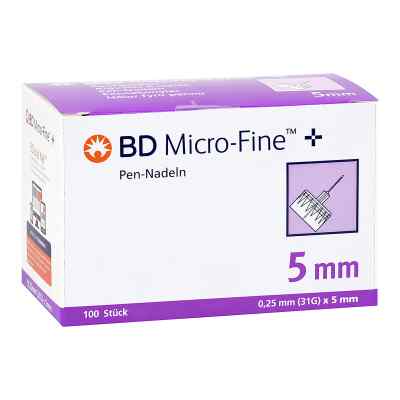 Bd Micro-fine+ 5 Pen-nadeln 0,25x5 mm 31 G