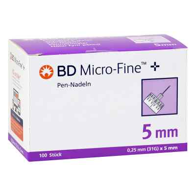 Bd Micro-fine+ Pen-nadeln 0,25x5 mm 31 G