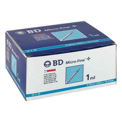 BD Micro-Fine+ U 40 Insulin Spr. 12,7 mm