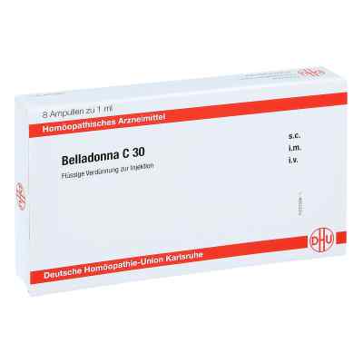 Belladonna C30 Ampullen 8X1 ml von DHU-Arzneimittel GmbH & Co. KG PZN 11704394