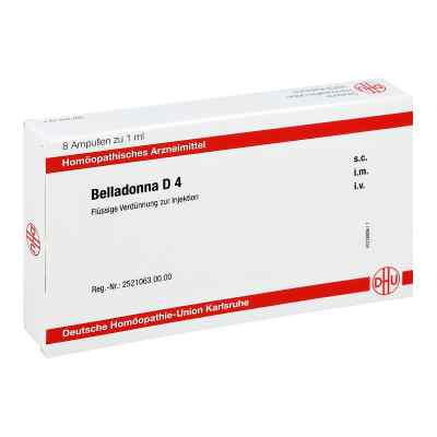Belladonna D4 Ampullen 8X1 ml von DHU-Arzneimittel GmbH & Co. KG PZN 11704425