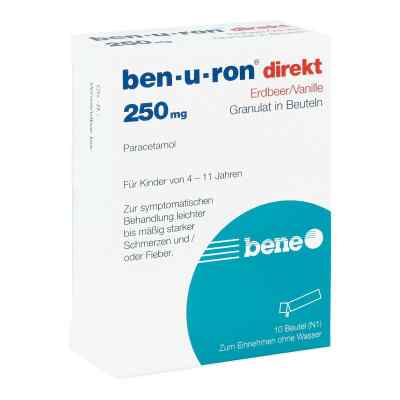 Ben-u-ron direkt Erdbeer/Vanille 250mg