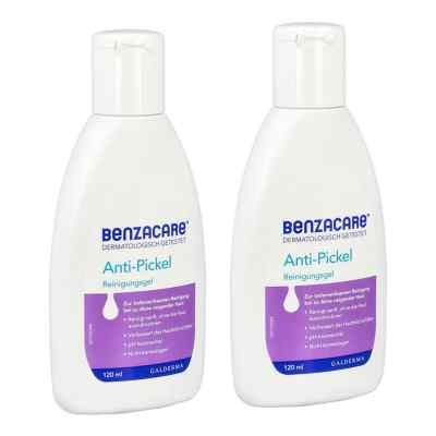 Benzacare Anti-Pickel Reinigungsgel 2x120 ml von Galderma Laboratorium GmbH PZN 08104993