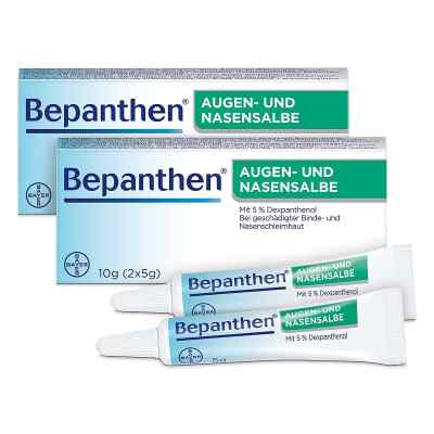 Bepanthen Augen- und Nasensalbe 2x10 g von Bayer Vital GmbH PZN 08102345