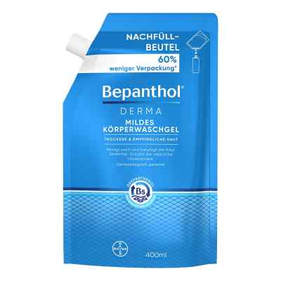 Bepanthol Derma Mildes Körperwaschgel Nachfüllbeutel