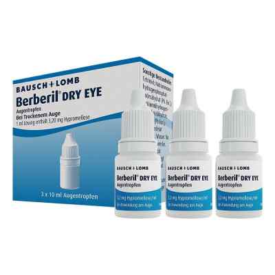 Berberil Dry Eye Augentropfen 3X10 ml von Dr. Gerhard Mann PZN 10346277