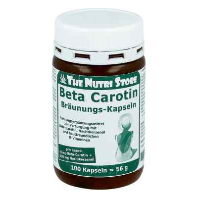 Beta Carotin 8 mg Bräunungskapseln 100 stk von Hirundo Products PZN 09083080