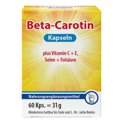 Beta Carotin Kapseln + Vitamin C + E