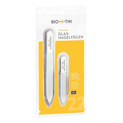 Bio-h-tin Glas Nagelfeile Set