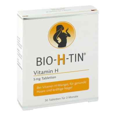 BIO-H-TIN Vitamin H 5 mg für 2 Monate Tabletten 30 stk von Dr. Pfleger Arzneimittel GmbH PZN 09900461