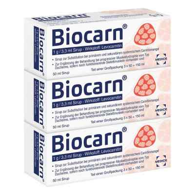 Biocarn bei Carnitinmangel 3X50 ml von MEDICE Arzneimittel Pütter GmbH& PZN 03074826