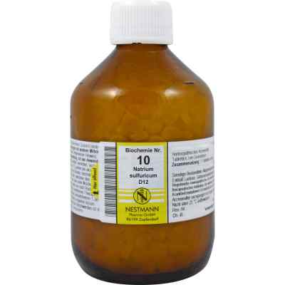 Biochemie 10 Natrium sulfuricum D12 Tabletten 1000 stk von NESTMANN Pharma GmbH PZN 04130828