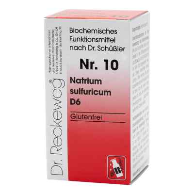 Biochemie 10 Natrium sulfuricum D6 Tabletten 200 stk von Dr.RECKEWEG & Co. GmbH PZN 03886671