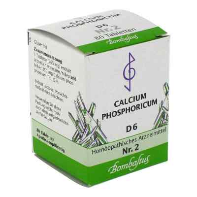 Biochemie 2 Calcium phosphoricum D6 Tabletten 80 stk von Bombastus-Werke AG PZN 04325130