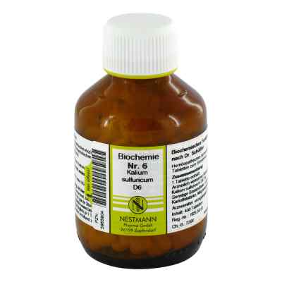 Biochemie 6 Kalium sulfuricum D6 Tabletten 400 stk von NESTMANN Pharma GmbH PZN 05955904