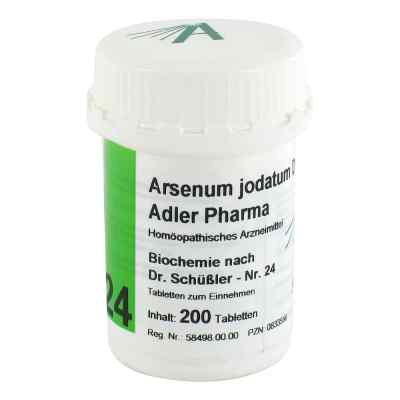 Biochemie Adler 24 Arsenum jodat.D12 Ad.p. Tabletten 200 stk von Adler Pharma Produktion und Vert PZN 00833556