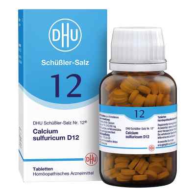 Biochemie Dhu 12 Calcium Sulfur D12 Tabletten 420 stk von DHU-Arzneimittel GmbH & Co. KG PZN 06584315