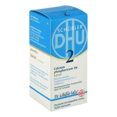 Biochemie Dhu 2 Calcium phosphorus D6 Karto Tabletten 200 stk von DHU-Arzneimittel GmbH & Co. KG PZN 06326524