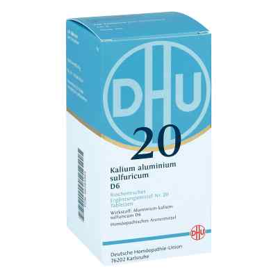 Biochemie Dhu 20 Kalium alum.sulfur. D6 Tabletten 420 stk von DHU-Arzneimittel GmbH & Co. KG PZN 06584485