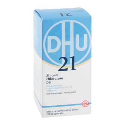 Biochemie Dhu 21 Zincum chloratum D6 Tabletten 420 stk von DHU-Arzneimittel GmbH & Co. KG PZN 06584516