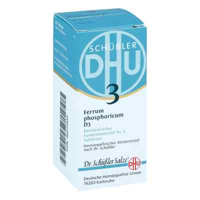 Biochemie Dhu 3 Ferrum phosphorus D3 Tabletten 80 stk von DHU-Arzneimittel GmbH & Co. KG PZN 00273933