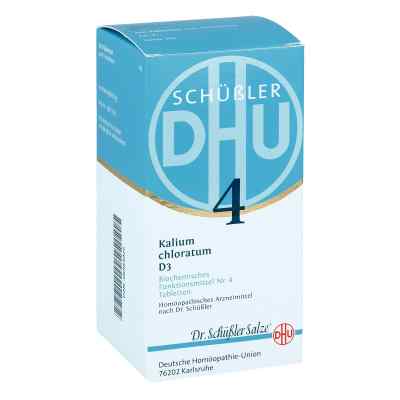Biochemie Dhu 4 Kalium chlorat. D3 Tabletten 420 stk von DHU-Arzneimittel GmbH & Co. KG PZN 06584025