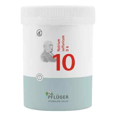 Biochemie Pflüger 10 Natrium Sulfur D6 Tabletten 1000 stk von Homöopathisches Laboratorium Ale PZN 06319694