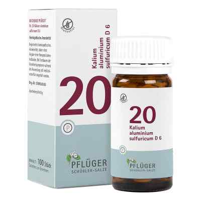 Biochemie Pflüger 20 Kalium alum.sulf.D 6 Tabletten 100 stk von Homöopathisches Laboratorium Ale PZN 06322644