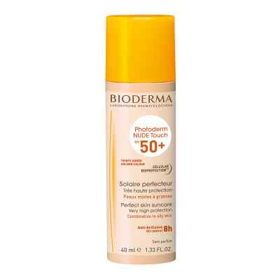 Bioderma Photoderm Nude Touch Creme golden 40 ml von NAOS Deutschland GmbH PZN 15433242