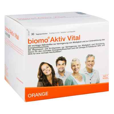 Biomo Aktiv Vital Trinkflaschen 30 Tagesportionen 1 stk von biomo pharma GmbH PZN 10186916