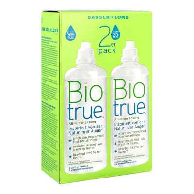 Biotrue All in one Lösung 2X300 ml von BAUSCH & LOMB GmbH Vision Care PZN 09539551