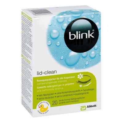 Blink lid-clean Reinigungstücher für Augenlider 20 stk von AMO Germany GmbH PZN 10528707