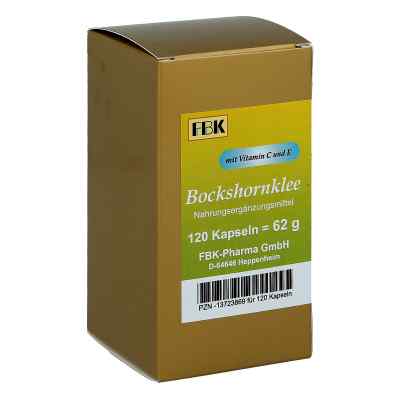 Bockshornklee Kapseln 120 stk von FBK-Pharma GmbH PZN 13723869