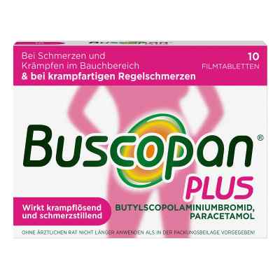 Buscopan Plus Filmtabletten bei Bauchschmerzen & Regelschmerzen
