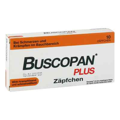 Buscopan plus Suppositorien 10 stk von EMRA-MED Arzneimittel GmbH PZN 12536237