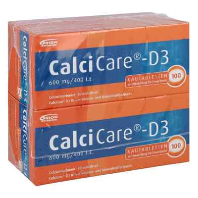 CalciCare-D3 600mg/400 internationale Einheiten 200 stk von Orion Pharma GmbH Marketing PZN 02058162