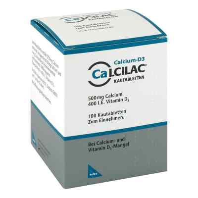 Calcilac 500mg/400 internationale Einheiten 100 stk von MIBE GmbH Arzneimittel PZN 09526637