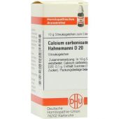Calcium Carbonicum D20 Globuli Hahnemanni 10 g von DHU-Arzneimittel GmbH & Co. KG PZN 07455324