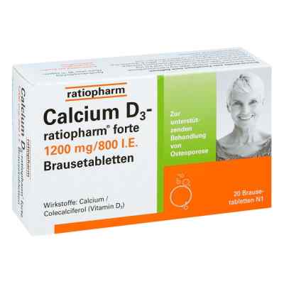 Calcium D3 ratiopharm forte 20 stk von ratiopharm GmbH PZN 06784706