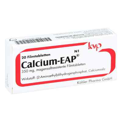 Calcium Eap magensaftresistente Tabletten 20 stk von Köhler Pharma GmbH PZN 00557530