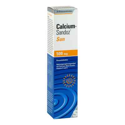 Calcium Sandoz Sun Brausetabletten 20 stk von Hexal AG PZN 00729971