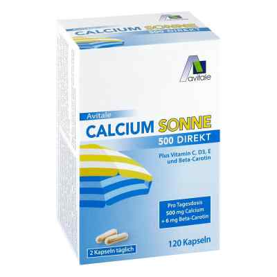 Calcium Sonne 500 Kapseln 120 stk von Avitale GmbH PZN 17819483
