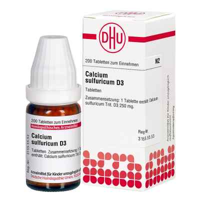 Calcium Sulfuricum D3 Tabletten 200 stk von DHU-Arzneimittel GmbH & Co. KG PZN 02895372