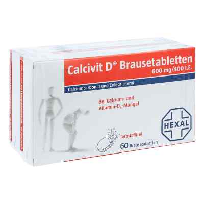 Calcivit D Brausetabletten 600mg/400 internationale Einheiten 120 stk von CHEPLAPHARM Arzneimittel GmbH PZN 09097188